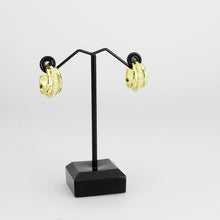Load image into Gallery viewer, 3W1746G - Flash Gold Brass Earring with Synthetic in White