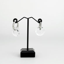 Load image into Gallery viewer, 3W1754 - Imitation Rhodium Brass Earring with Synthetic in Clear