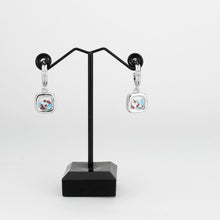 Load image into Gallery viewer, 3W1756 - Imitation Rhodium Brass Earring with AAA Grade CZ in MultiColor