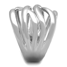 Load image into Gallery viewer, 3W1067 - Rhodium Brass Ring with No Stone