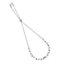 Load image into Gallery viewer, 3W1655 - Rhodium Brass Bracelet with AAA Grade CZ in Clear