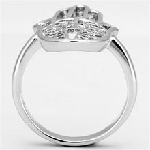 Load image into Gallery viewer, 3W486 - Rhodium Brass Ring with No Stone