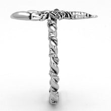 Load image into Gallery viewer, 3W563 - Rhodium Brass Ring with Top Grade Crystal  in Siam