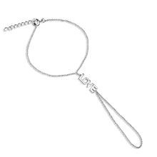 Load image into Gallery viewer, 3W1042 - Rhodium Brass Bracelet with No Stone