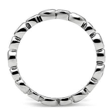 Load image into Gallery viewer, 3W121 - Rhodium Brass Ring with AAA Grade CZ  in Clear