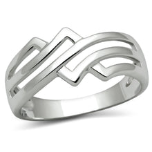 Load image into Gallery viewer, 3W163 - Rhodium Brass Ring with No Stone