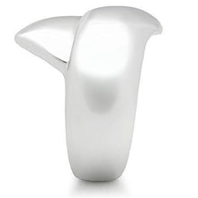 Load image into Gallery viewer, 3W167 - Rhodium Brass Ring with No Stone