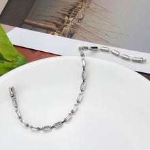 Load image into Gallery viewer, 3W1709 - Rhodium Brass Bracelet with AAA Grade CZ in Clear