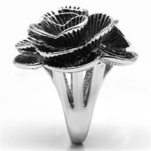 Load image into Gallery viewer, 3W245 - Rhodium Brass Ring with AAA Grade CZ  in Clear