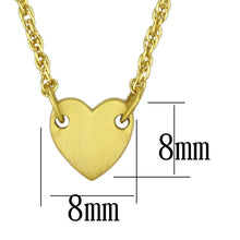 Load image into Gallery viewer, LO3843 - Gold & Brush Brass Chain Pendant with No Stone