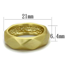 Load image into Gallery viewer, LO3895 - Gold & Brush Brass Ring with No Stone