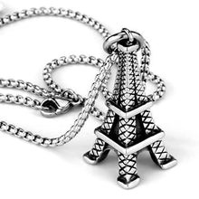 Load image into Gallery viewer, TK1990 - High polished (no plating) Stainless Steel Necklace with No Stone