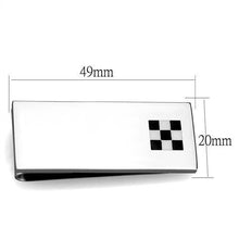 Load image into Gallery viewer, TK2084 - High polished (no plating) Stainless Steel Money clip with No Stone