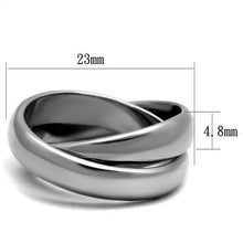 Load image into Gallery viewer, TK2498 - High polished (no plating) Stainless Steel Ring with No Stone