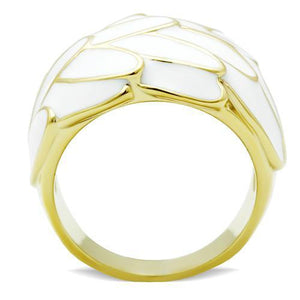 GL005 - IP Gold(Ion Plating) Brass Ring with No Stone
