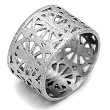 Load image into Gallery viewer, LO2536 - Rhodium Brass Ring with No Stone