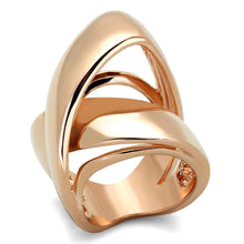 Load image into Gallery viewer, LO3201 - Rose Gold Brass Ring with No Stone