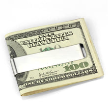 Load image into Gallery viewer, LO3384 - High polished (no plating) Stainless Steel Money clip with No Stone