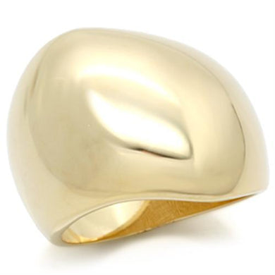 LOS080 - Gold 925 Sterling Silver Ring with No Stone