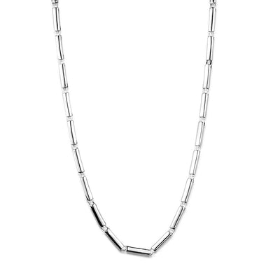 LOS875 - Silver 925 Sterling Silver Necklace with No Stone