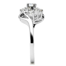 Load image into Gallery viewer, SS032 - Silver 925 Sterling Silver Ring with AAA Grade CZ  in Clear