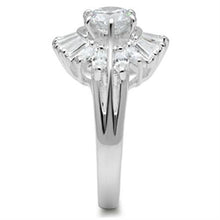 Load image into Gallery viewer, SS039 - Silver 925 Sterling Silver Ring with AAA Grade CZ  in Clear