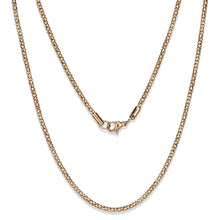 Load image into Gallery viewer, TK2424R - IP Rose Gold(Ion Plating) Stainless Steel Chain with No Stone
