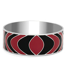 Load image into Gallery viewer, TK293 - High polished (no plating) Stainless Steel Bangle with Epoxy  in Multi Color
