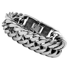 Load image into Gallery viewer, TK340 - High polished (no plating) Stainless Steel Bracelet with No Stone