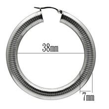 Load image into Gallery viewer, TK422 - High polished (no plating) Stainless Steel Earrings with No Stone