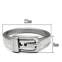 Load image into Gallery viewer, TK472 - High polished (no plating) Stainless Steel Ring with No Stone