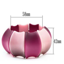 Load image into Gallery viewer, VL038 -  Resin Bracelet with Synthetic Synthetic Stone in Multi Color