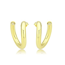 Load image into Gallery viewer, 3W1742G - Flash Gold Brass Earring with NoStone in No Stone