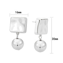 Load image into Gallery viewer, 3W1750 - Imitation Rhodium Brass Earring with NoStone in No Stone