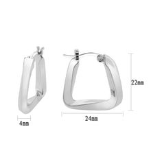 Load image into Gallery viewer, 3W1759 - Imitation Rhodium Brass Earring with NoStone in No Stone