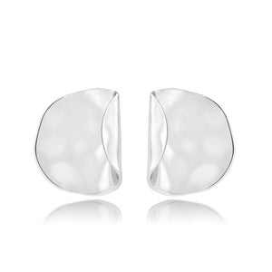 3W1760 - Imitation Rhodium Brass Earring with NoStone in No Stone