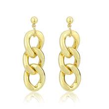 Load image into Gallery viewer, 3W1762G - Flash Gold Brass Earring with NoStone in No Stone