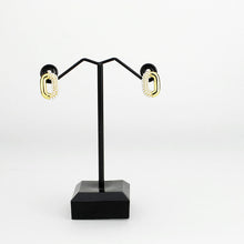 Load image into Gallery viewer, 3W1793 - Flash Gold Brass Earring with Synthetic in White