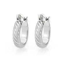 Load image into Gallery viewer, 3W1745 - Imitation Rhodium Brass Earring with NoStone in No Stone