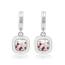 Load image into Gallery viewer, 3W1756 - Imitation Rhodium Brass Earring with AAA Grade CZ in MultiColor