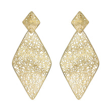 Load image into Gallery viewer, 4W035 - Earring, Brass, Imitation Gold, , No Stone