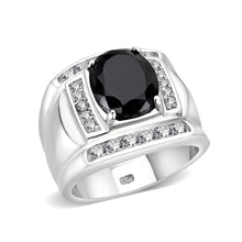 Load image into Gallery viewer, LO5S159- Sterling Silver   Ring with AAA Grade CZ   High Polished(No Plated)