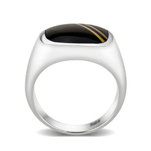 Load image into Gallery viewer, LO5S161- Sterling Silver   Ring with Epoxy   High Polished(No Plated)