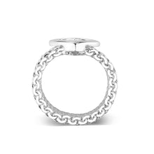 Load image into Gallery viewer, LO5W008- Rhodium Plated Ring with No Stone