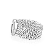 Load image into Gallery viewer, LO5W008- Rhodium Plated Ring with No Stone