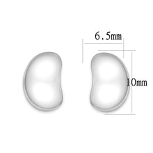 Load image into Gallery viewer, LO5S121 - Sterling Silver  Earrings With  High Polished ( No Plated)