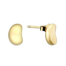 Load image into Gallery viewer, LO5S122 - Sterling Silver  Earrings With  Gold Plated No Stone