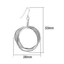Load image into Gallery viewer, LO4775 - Rhodium Brass Earring with NoStone in No Stone