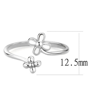 TK3631N -  Stainless Steel Ring with No Stone  No Plated (High Polished)