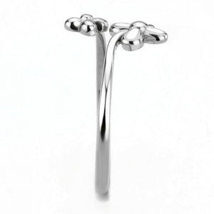 TK3631N -  Stainless Steel Ring with No Stone  No Plated (High Polished)